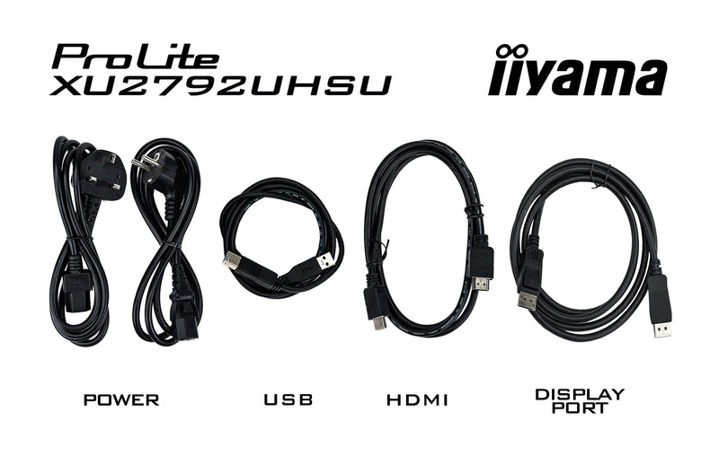 iiyama ProLite XU2792UHSU-B6 Computerbildschirm 68,6 cm (27") 3840 x 2160 Pixel 4K Ultra HD LED Schwarz