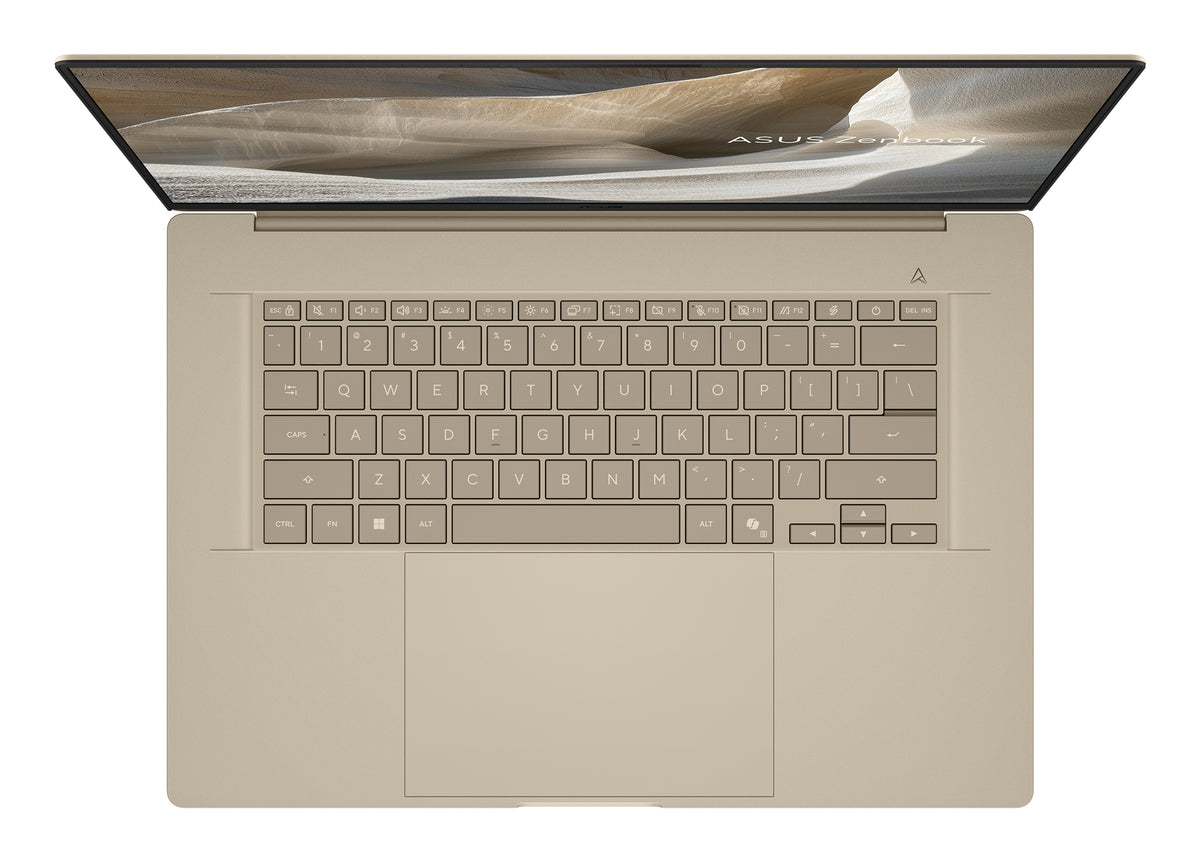 ASUS Zenbook A16 UX3607OA-SQ073W Snapdragon X2E-94-100 Laptop 40,6 cm (16") 3K 48 GB LPDDR5x-SDRAM 1 TB SSD Wi-Fi 7 (802.11be) Windows 11 Home Beige