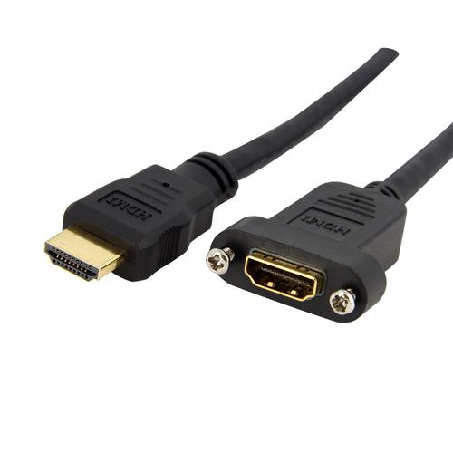 StarTech 91cm 3ft Standard HDMI Cable for Panel Mount F/M
