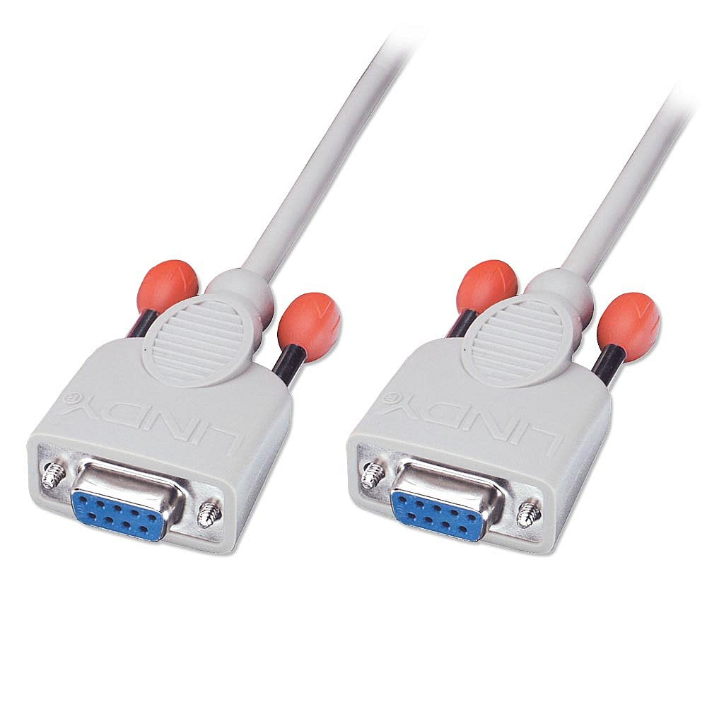 Lindy 31573 Serien-Kabel Weiß 2 m Sub-D