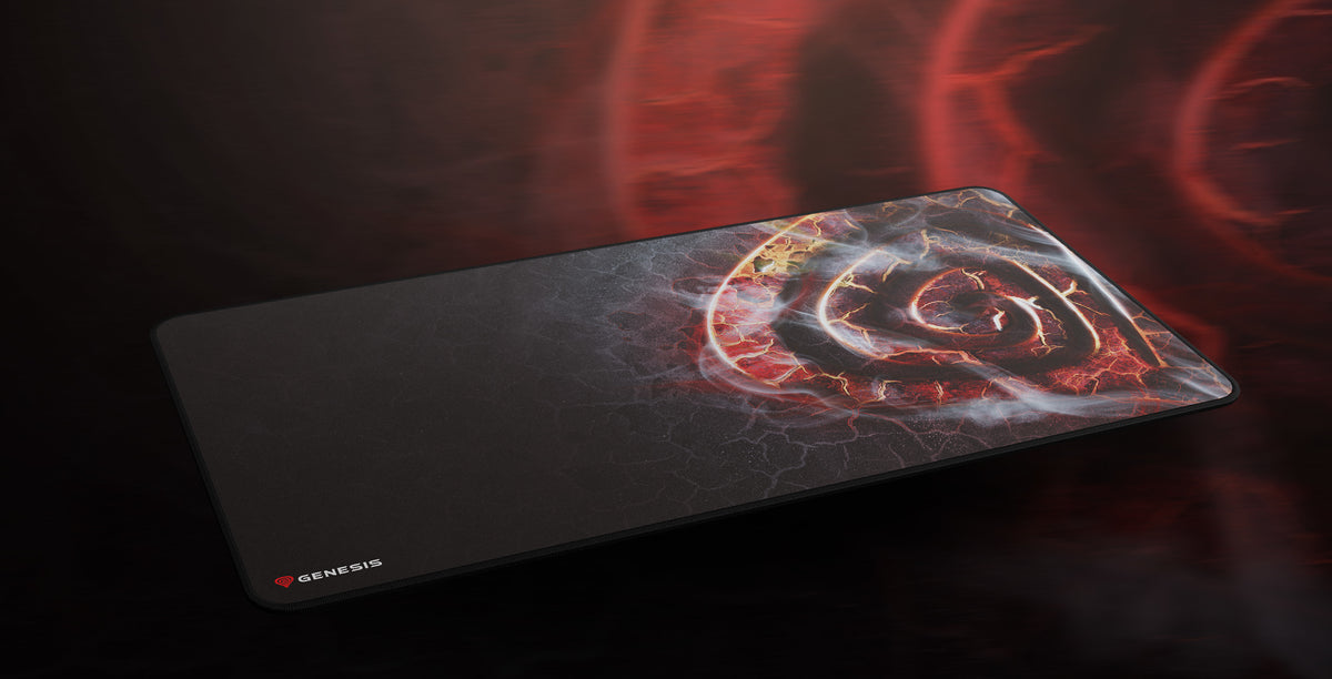 GENESIS Carbon 500 Maxi Lava G2 Gaming-Mauspad Mehrfarbig