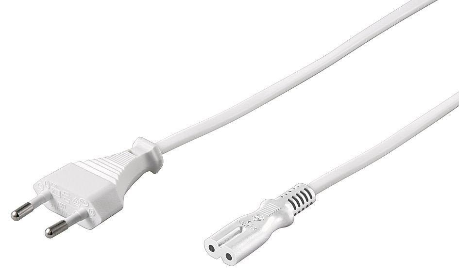 Microconnect PE030705W Stromkabel Weiß 0,5 m Netzstecker Typ C C7-Koppler