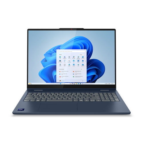Lenovo IdeaPad 5 2-in-1 16IAL10 Intel Core Ultra 5 225U Hybrid (2-in-1) 40,6 cm (16") Touchscreen WUXGA 16 GB LPDDR5x-SDRAM 512 GB SSD Wi-Fi 6 (802.11ax) Windows 11 Home Schweiz Blau