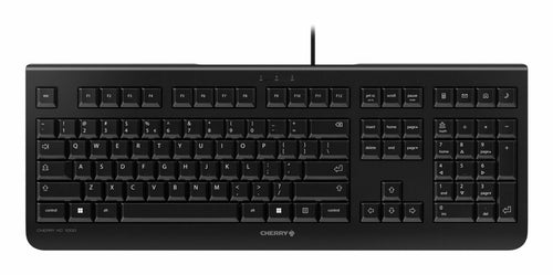 CHERRY KC 1000 Tastatur Universal USB AZERTY Belgisch Schwarz