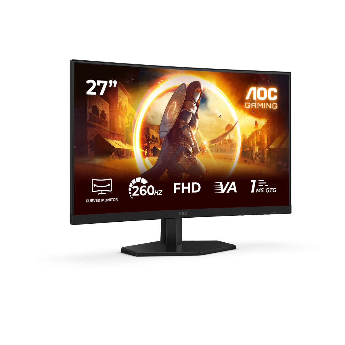 AOC G4 C27G42ZE Computerbildschirm 68,6 cm (27") 1920 x 1080 Pixel Full HD LCD Schwarz, Rot