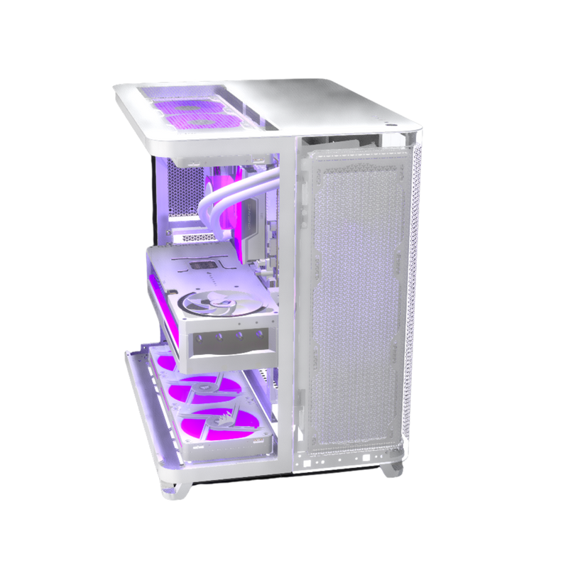 Corsair White Flagship Gaming PC | iCUE-LINK | RTX 5090 & Ryzen 9 9950X3D