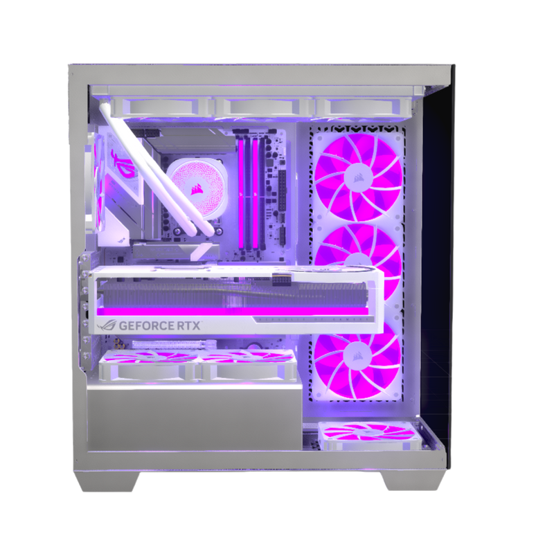 Corsair White Gaming PC | iCUE-LINK | RTX 5080 & Ryzen 7 9850X3D