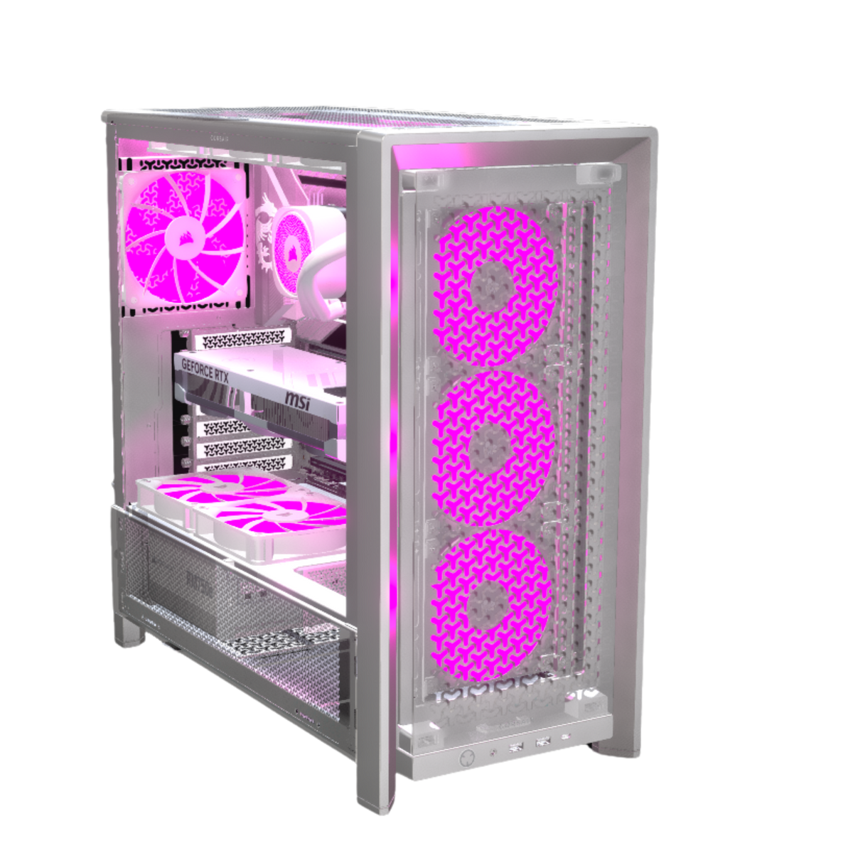 Corsair White Gaming PC | iCUE | RTX 5070 Ti & Intel Ultra 265K