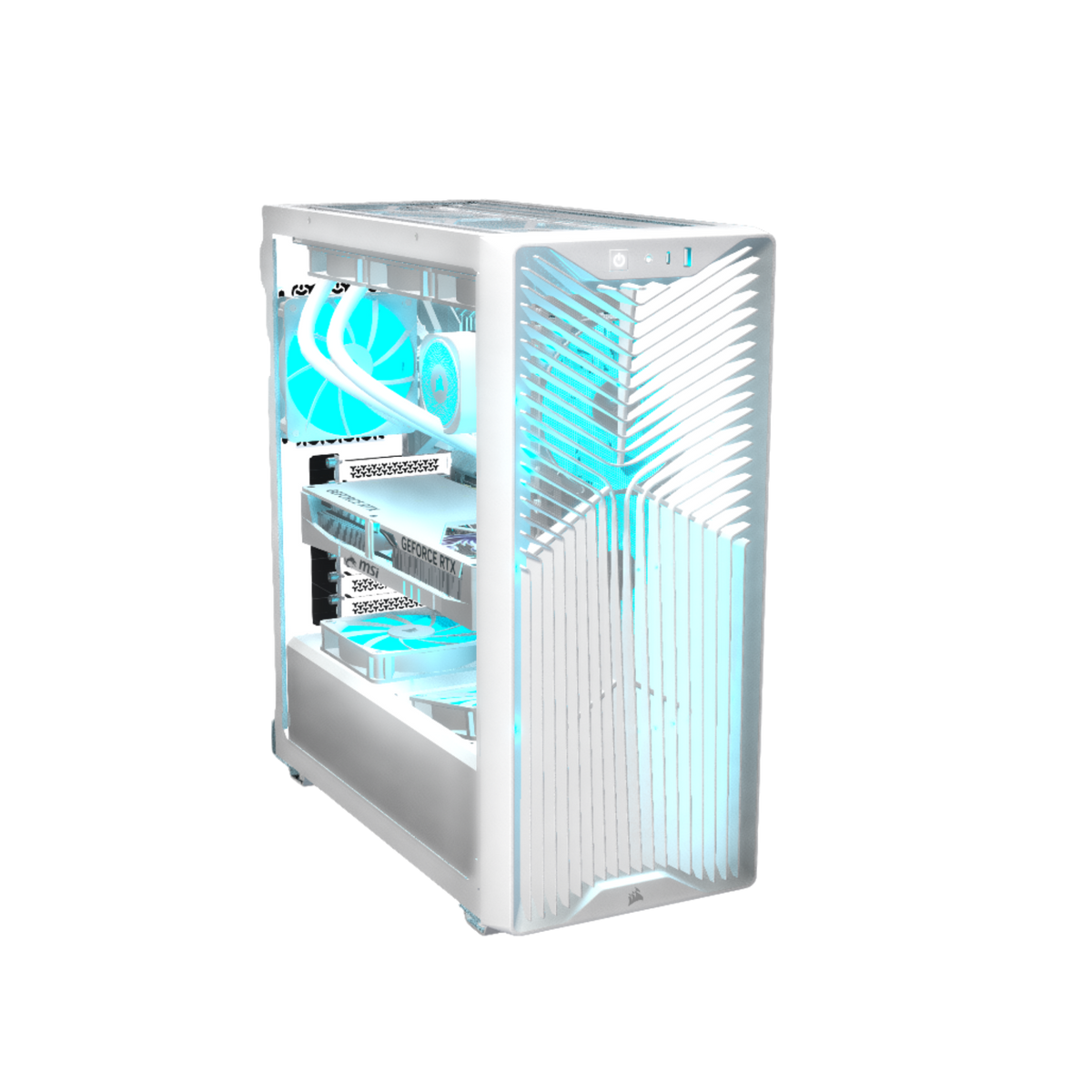 Corsair White Gaming PC | iCUE | RTX 5070 & Intel Ultra 245K