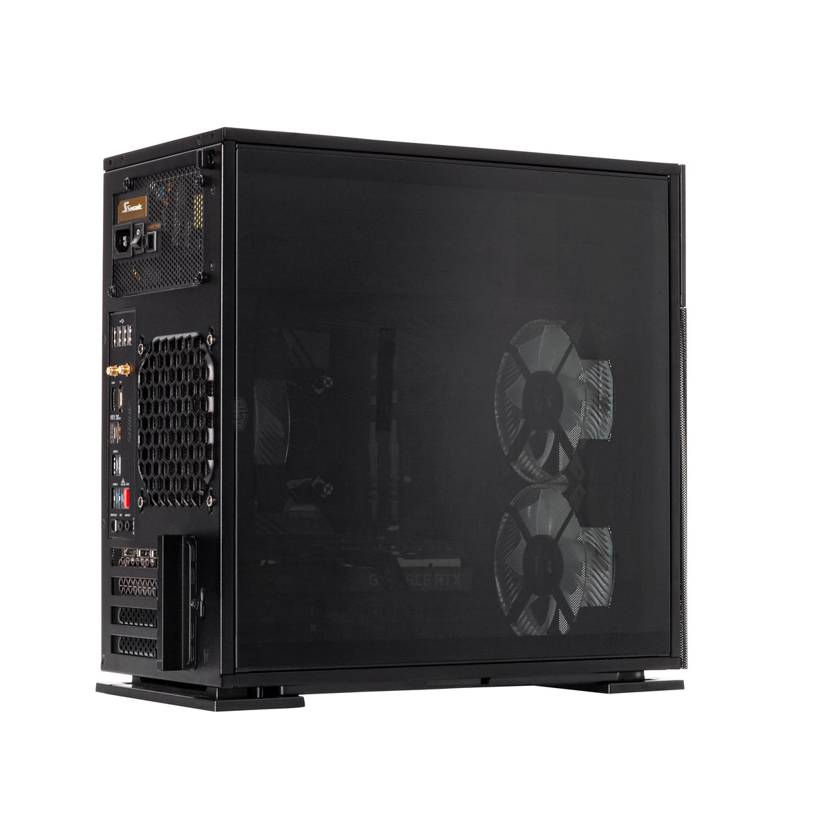 ERAZER Engineer X30 (MD 340056) EU Intel® Core™ i7 i7-14700 32 GB DDR4-SDRAM 2 TB SSD NVIDIA GeForce RTX 5070 Windows 11 Home Tower PC Flüssigkeitskühlsystem Schwarz