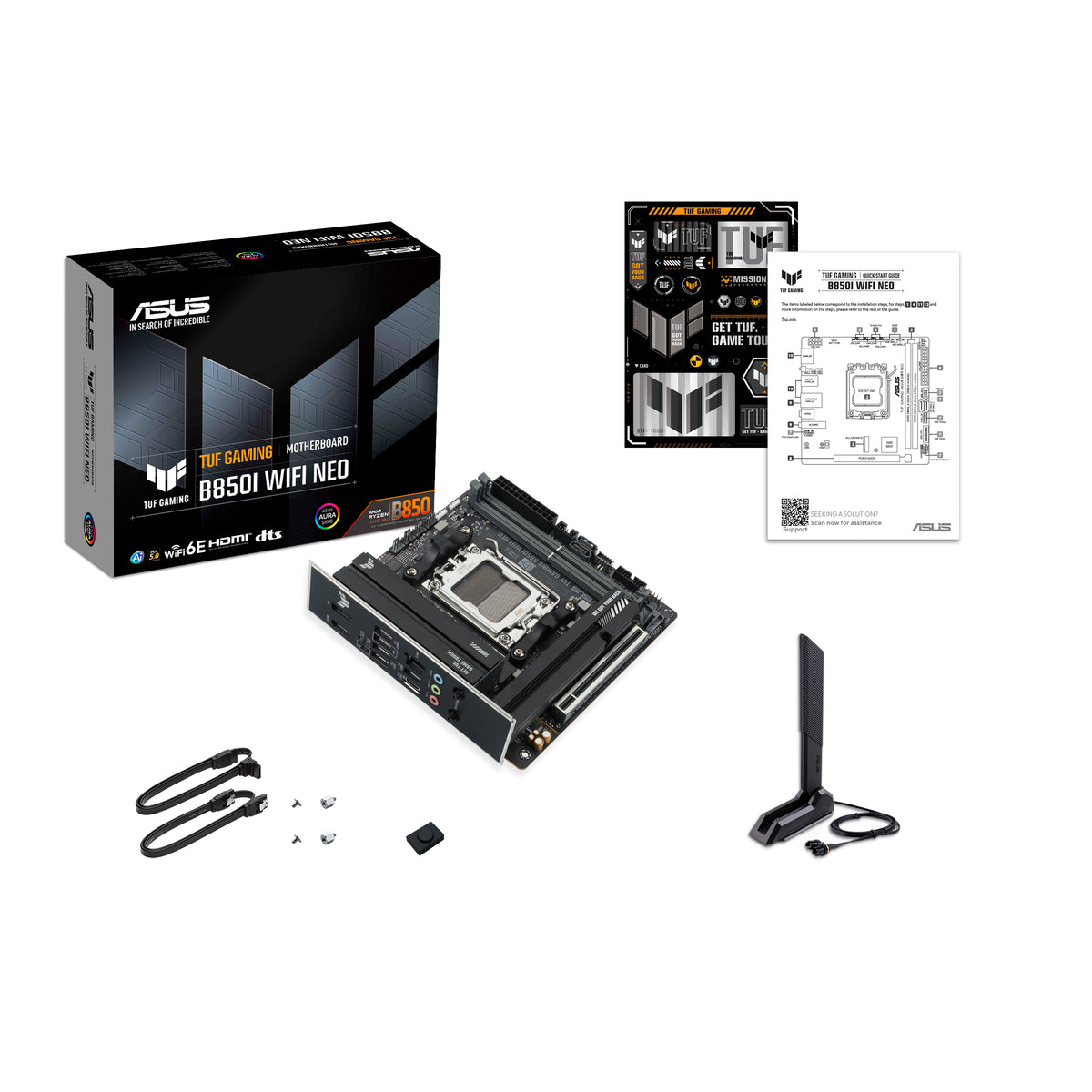 ASUS TUF GAMING B850I WIFI NEO AMD B850 Sockel AM5 mini ITX