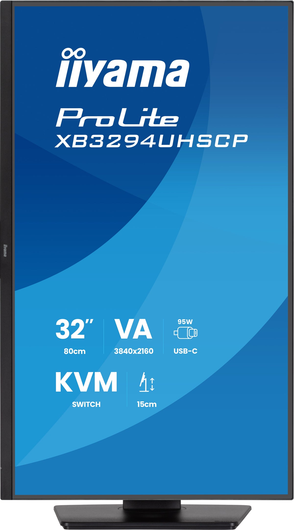 iiyama ProLite XB3294UHSCP-B1 Computerbildschirm 80 cm (31.5") 3840 x 2160 Pixel 4K Ultra HD Schwarz