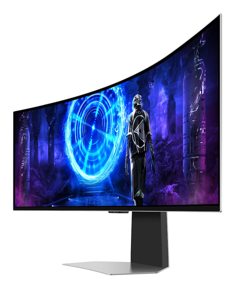 Samsung LS49DG950SU Computerbildschirm 124,5 cm (49") 5120 x 1440 Pixel Dual QHD OLED Silber
