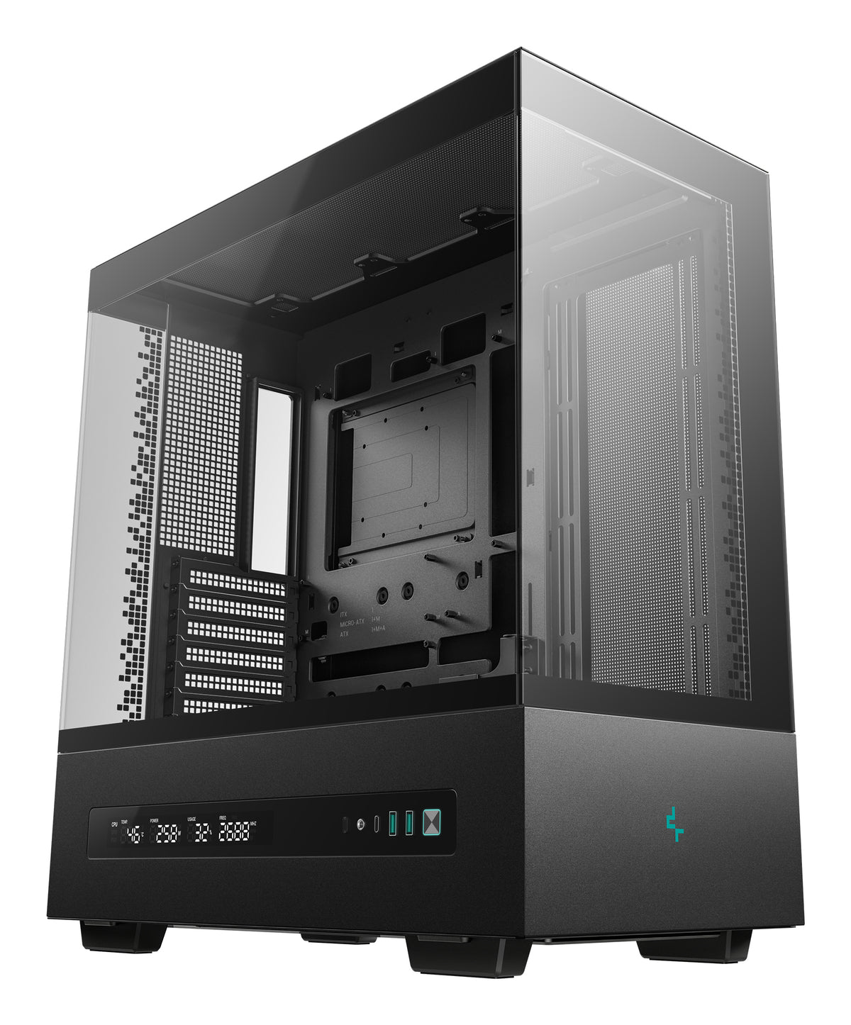 DeepCool CH690 DIGITAL Tower Schwarz