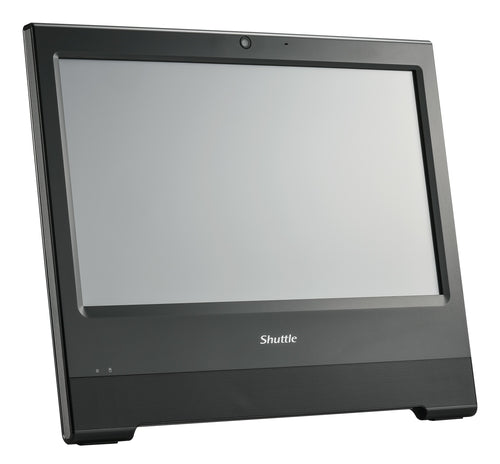 Shuttle All-In-One System POS X509, 15.6" Single-Touch-Screen (resistiv), Celeron 8GB RAM, 120GB M.2 SSD, 2x COM (RS232), lüfterlos, 24/7 Dauerbetrieb