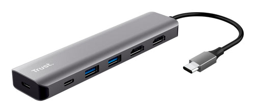 Trust Dalyx Kabelgebunden USB 3.2 Gen 1 (3.1 Gen 1) Type-C Grau