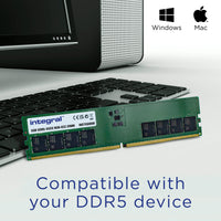 Integral IN5T16GNHRBX Speichermodul 16 GB 1 x 16 GB DDR5 288-pin DIMM