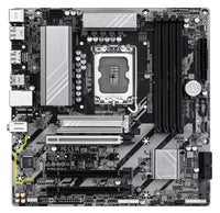 GIGABYTE B860M DS3H Mainboard - Intel Core Ultra CPUs, 5+1+2+1 Phasen VRM, bis zu 9066MHz DDR5, 1xPCIe 5.0 + 1xPCIe 4.0 M.2, 2,5 GbE LAN, USB 3.2 Gen 2
