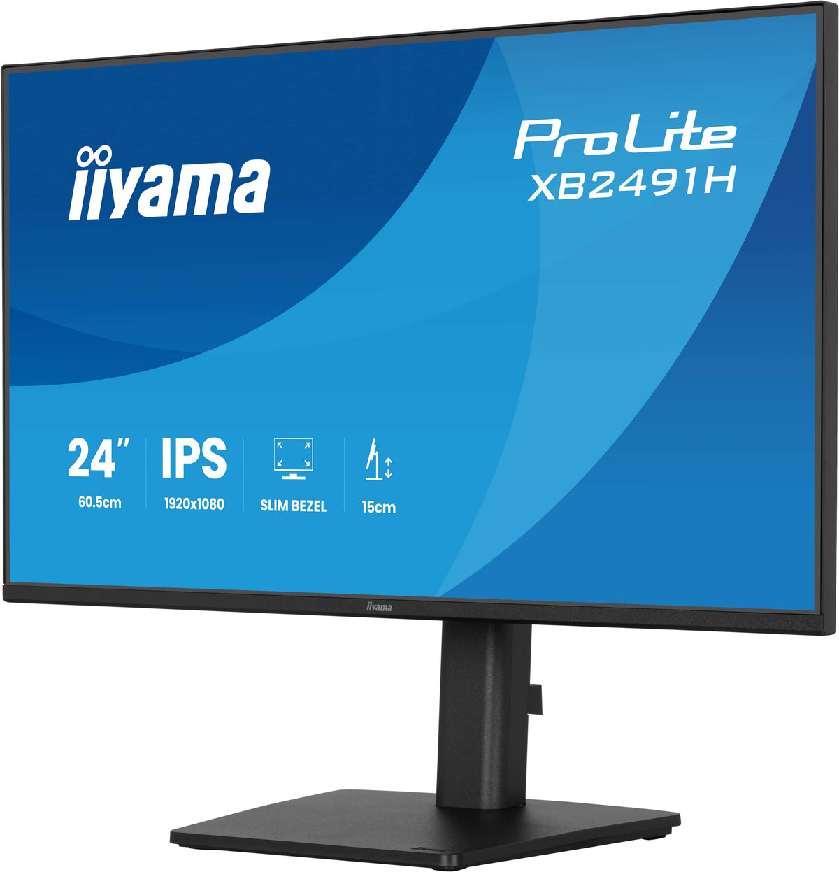 iiyama ProLite XB2491H-B1 Computerbildschirm 60,5 cm (23.8") 1920 x 1080 Pixel Full HD LCD Schwarz