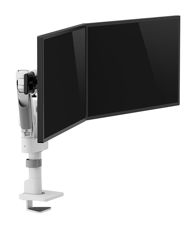 Neomounts DS65S-950WH2 Monitorarm 24-34" - Gasfeder - Topfix - mehrfach verstellbar - 180°-Stopp