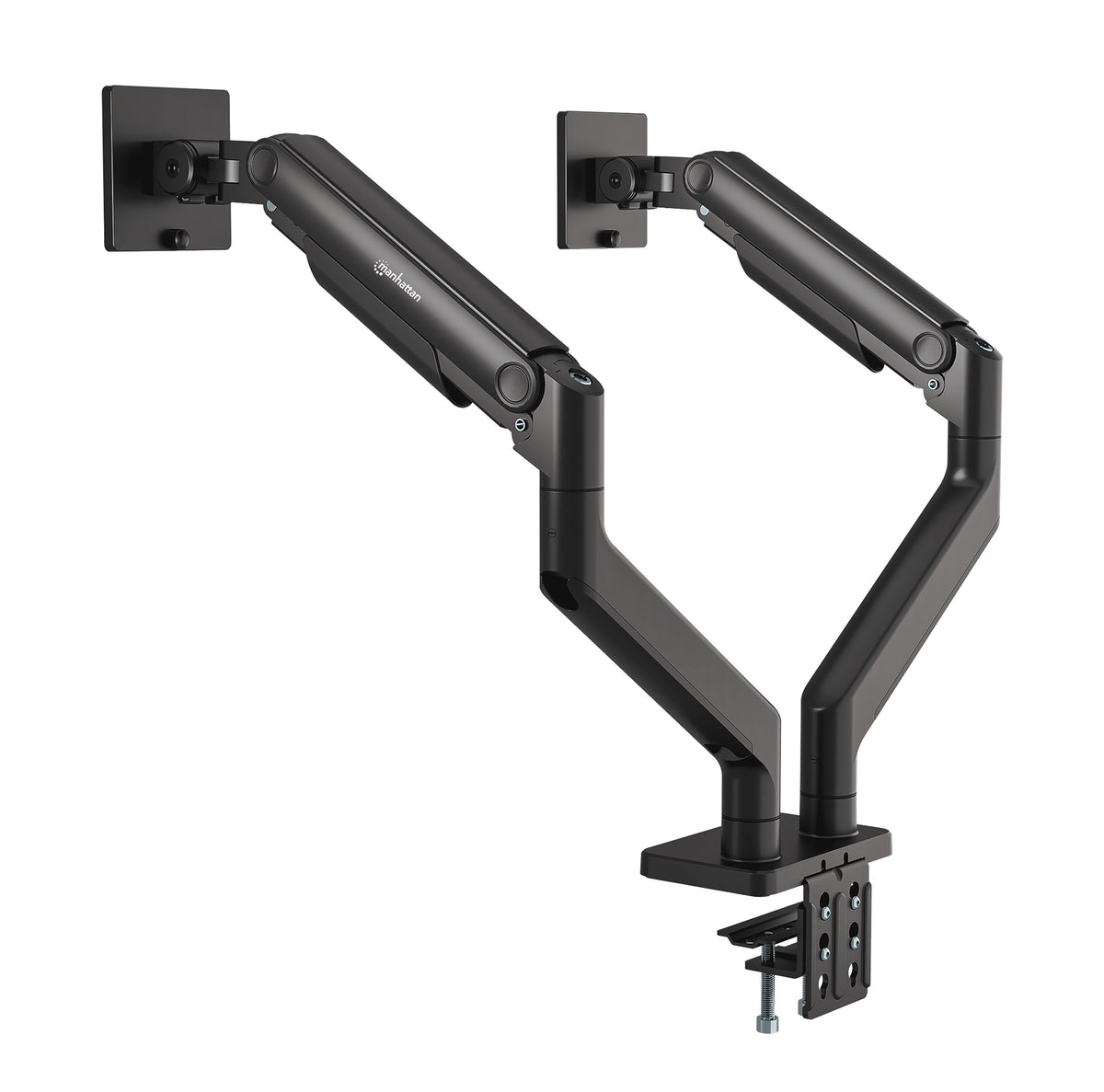 Manhattan 462587 Flachbildschirm-Tischhalterung 114,3 cm (45") Tisch/Bank Schwarz