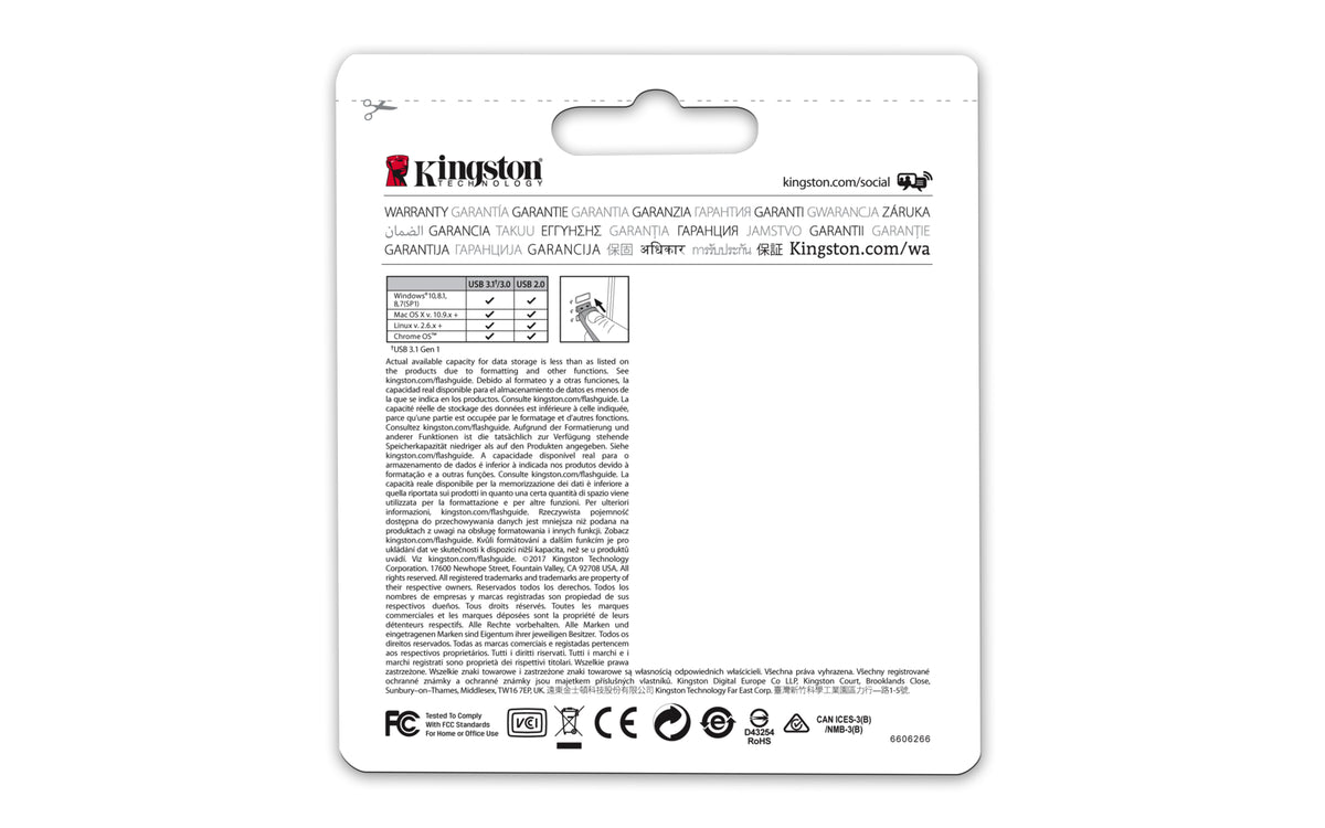 Kingston Technology DataTraveler Elite G2, 32GB USB-Stick USB Typ-A 3.2 Gen 1 (3.1 Gen 1) Schwarz