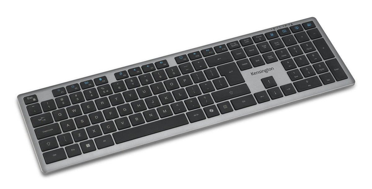 Kensington KB535 EQ Tastatur RF Wireless + Bluetooth Grau