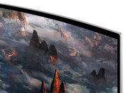 Samsung G93SC Computerbildschirm 124,5 cm (49") 5120 x 1440 Pixel Dual QHD OLED Silber