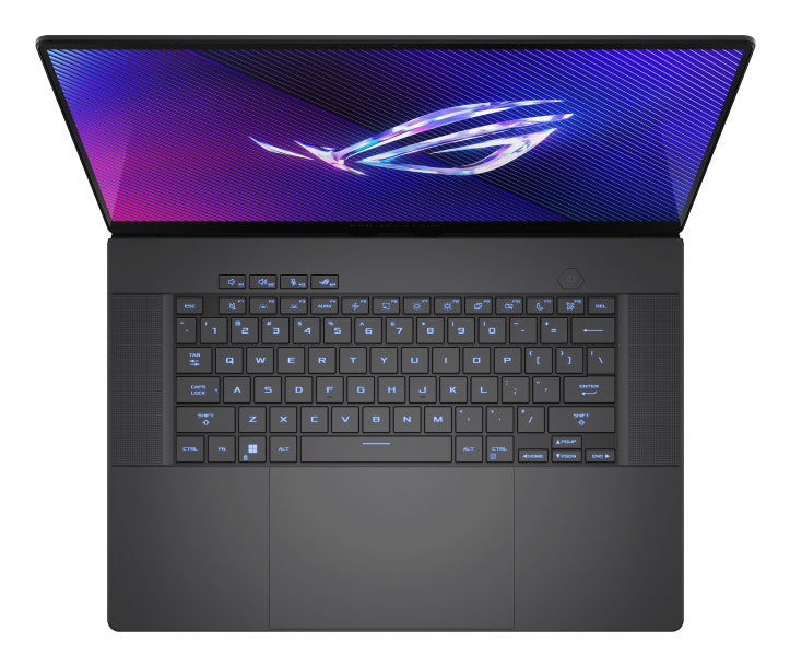 ASUS ROG Zephyrus G16 GU605CW-QR107X Intel Core Ultra 9 285H Laptop 40,6 cm (16") WQXGA 32 GB LPDDR5x-SDRAM 1 TB SSD NVIDIA GeForce RTX 5080 Wi-Fi 7 (802.11be) Windows 11 Pro Grau
