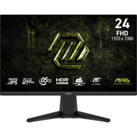 MSI MAG 255F X24 Computerbildschirm 62,2 cm (24.5") 1920 x 1080 Pixel Full HD LCD Schwarz