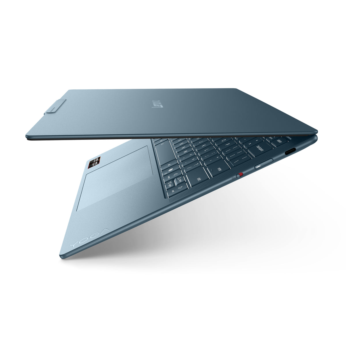 Lenovo Yoga Slim 7 14AGP11 Copilot+ PC AMD Ryzen AI 5 430 Laptop 35,6 cm (14") WUXGA 16 GB 512 GB SSD Wi-Fi 7 (802.11be) Windows 11 Home Deutsch Türkis