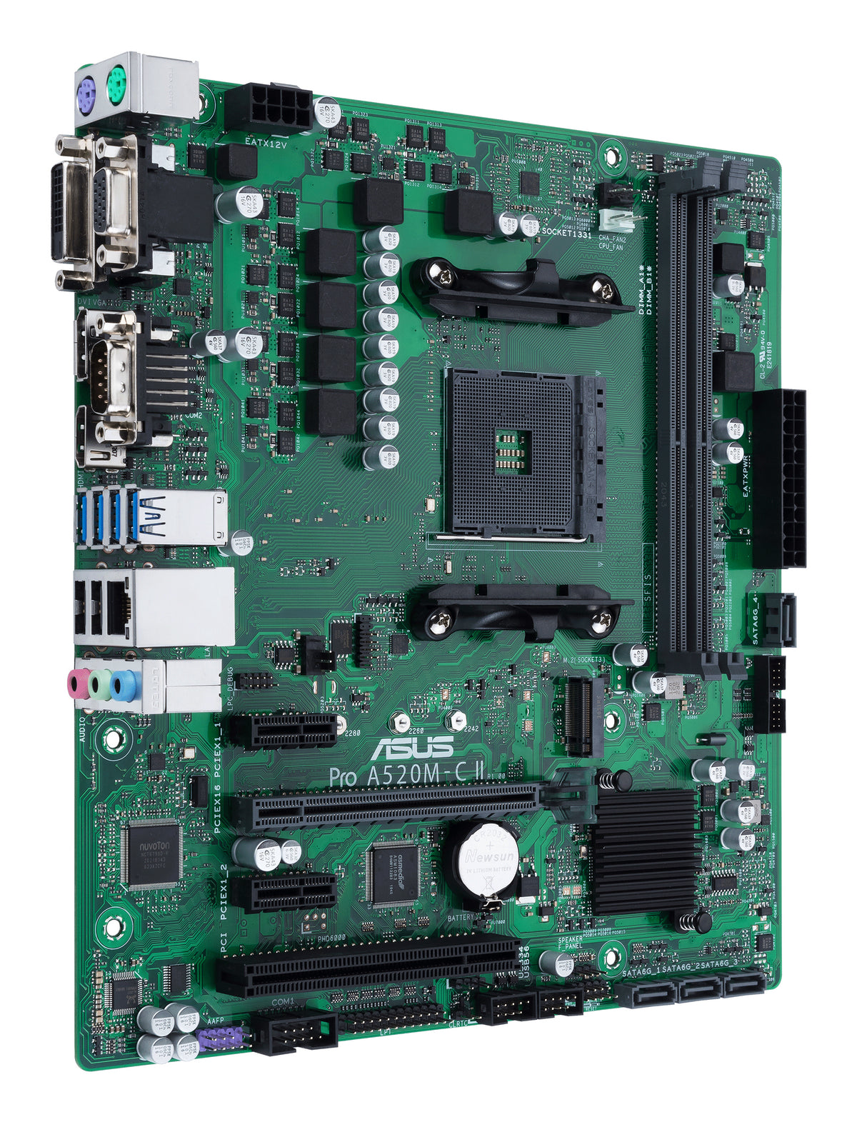 ASUS PRO A520M-C II/CSM AMD A520 Sockel AM4 micro ATX