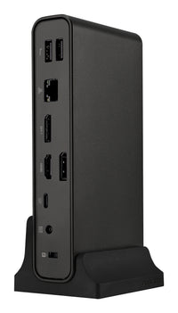 ASUS Triple Display USB-C Dock Duo DC301 Kabelgebunden Schwarz