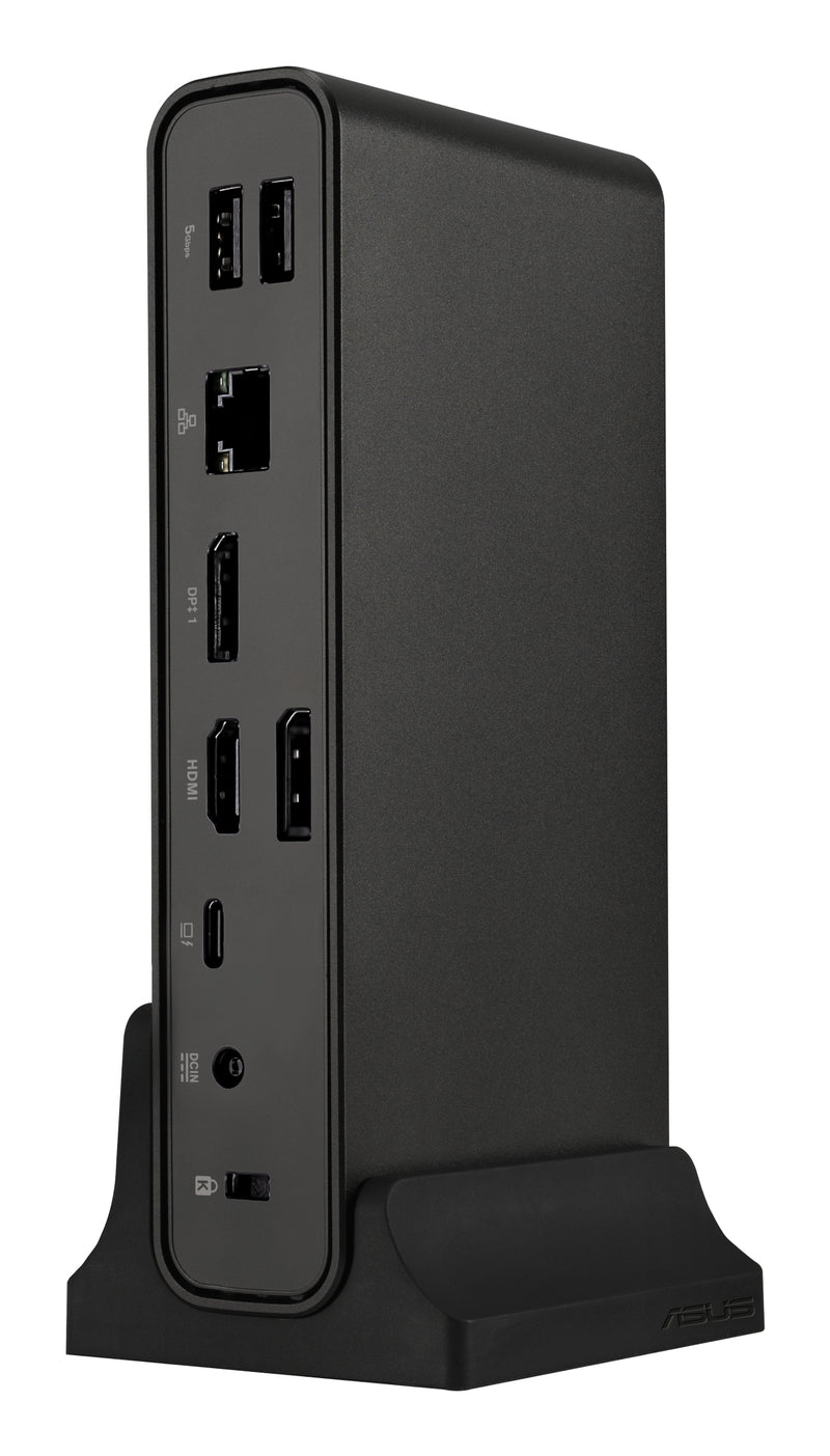 ASUS Triple Display USB-C Dock Duo DC301 Kabelgebunden Schwarz