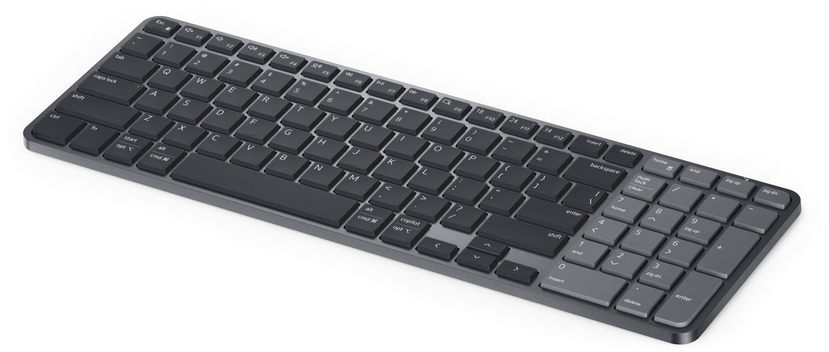 DELL Pro 7 KB746 Tastatur Universal RF Wireless + Bluetooth QWERTZ Deutsch Graphit