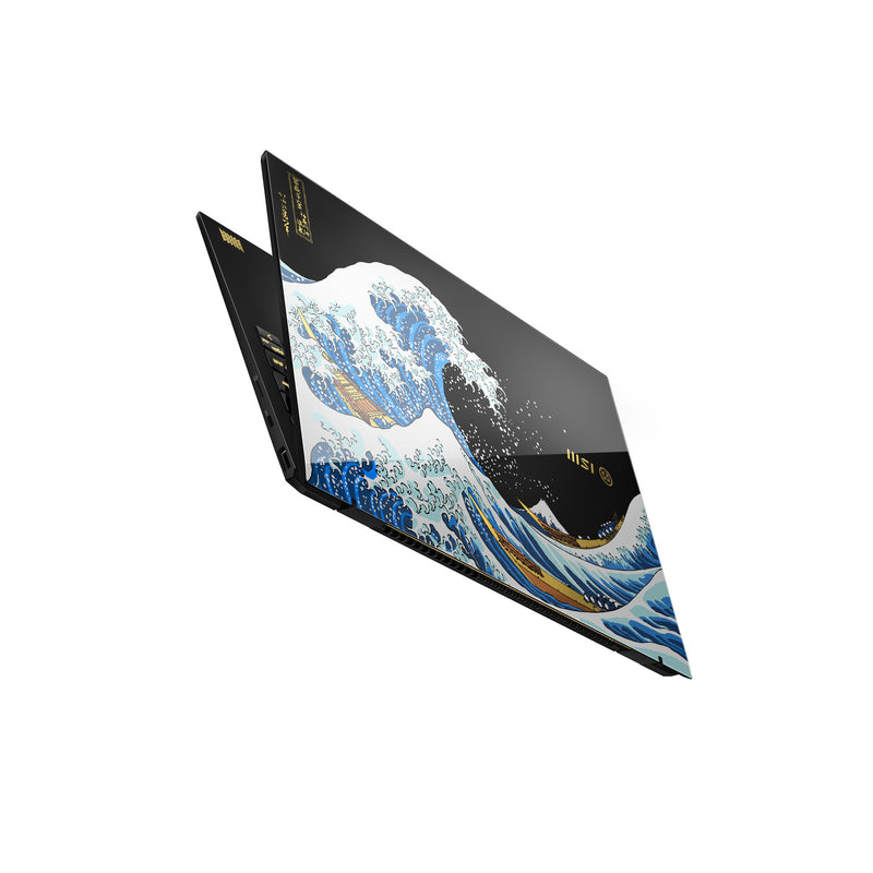 MSI Prestige 13 AI+ Ukiyoe Edition A2VMG-214 Copilot+ PC Intel Core Ultra 9 288V Laptop 33,8 cm (13.3") 2.8K 32 GB LPDDR5x-SDRAM 2 TB SSD Wi-Fi 7 (802.11be) Windows 11 Home Grau