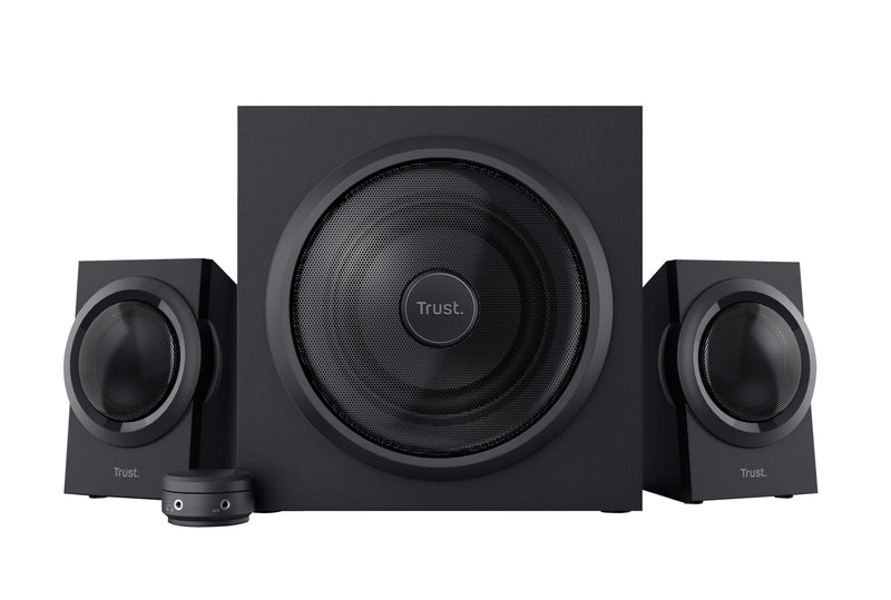 Trust Yuri Lautsprecherset 60 W Universal Schwarz 2.1 Kanäle 1-Weg 15 W