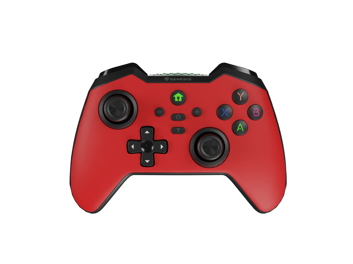 GENESIS Mangan 400 Rot Bluetooth Gamepad Analog / Digital Android, MAC, Nintendo Switch, PC, iOS