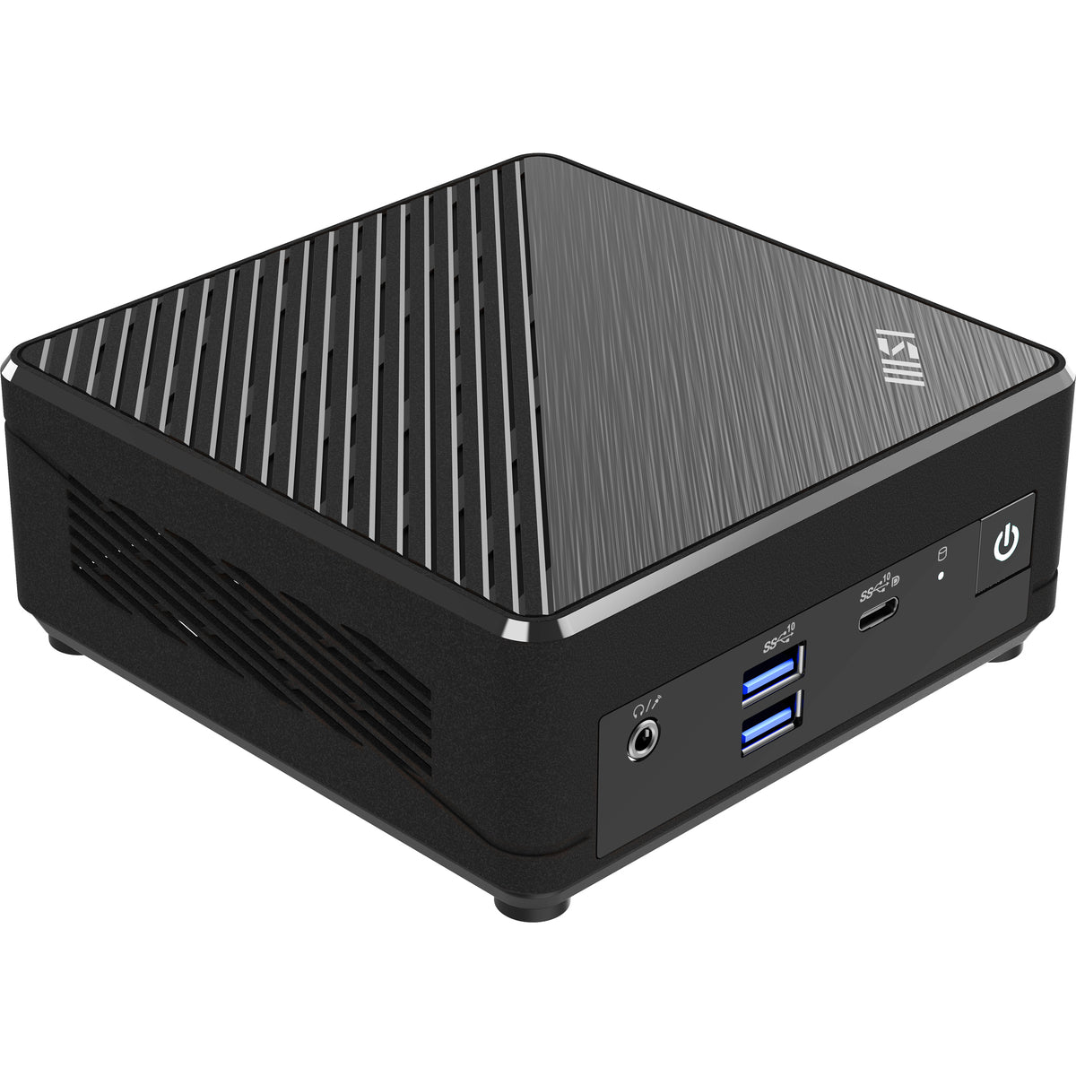 MSI Cubi N ADL S-078EU Intel® N N100 4 GB DDR4-SDRAM 128 GB SSD Windows 11 Pro Mini PC Mini-PC Schwarz