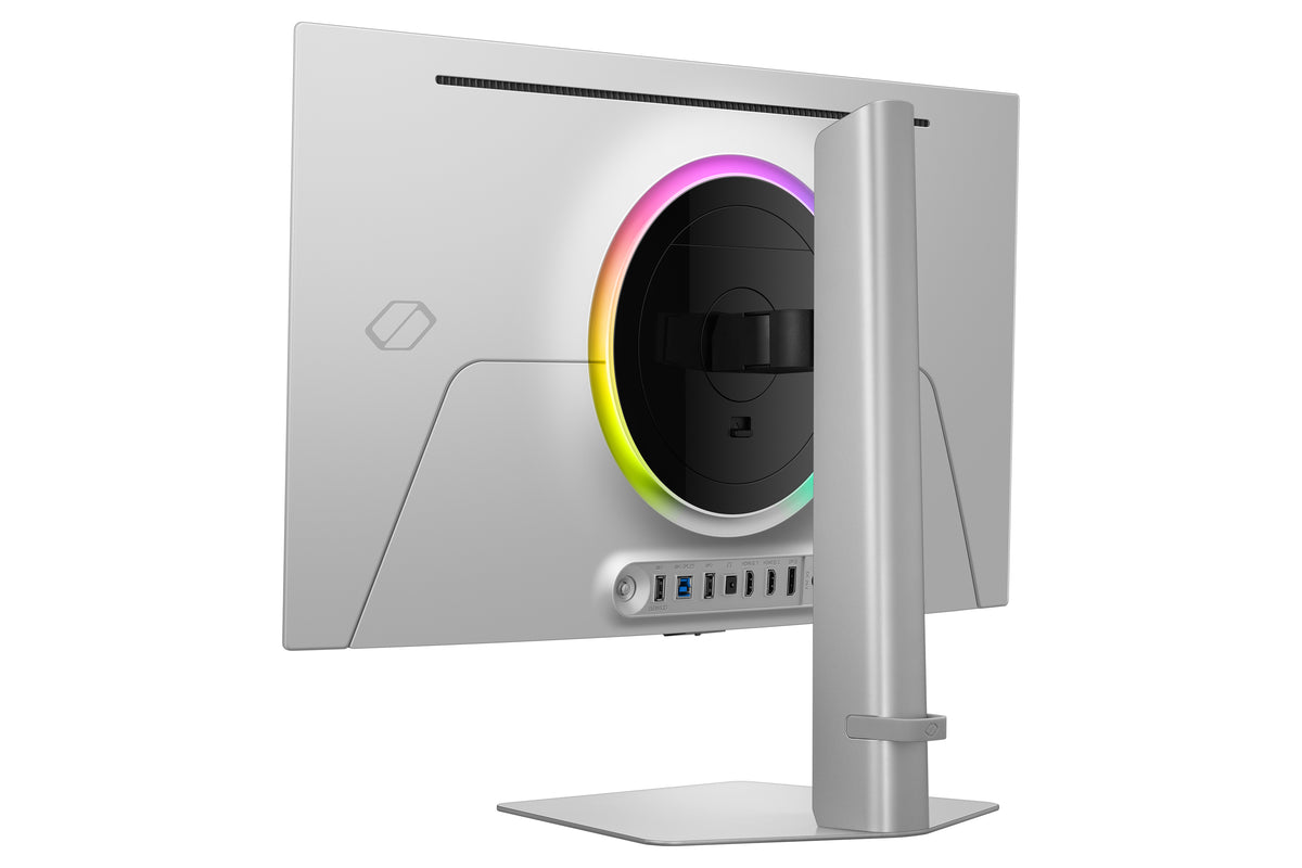 Samsung G60SF Computerbildschirm 68,6 cm (27") 2560 x 1440 Pixel Quad HD OLED Silber
