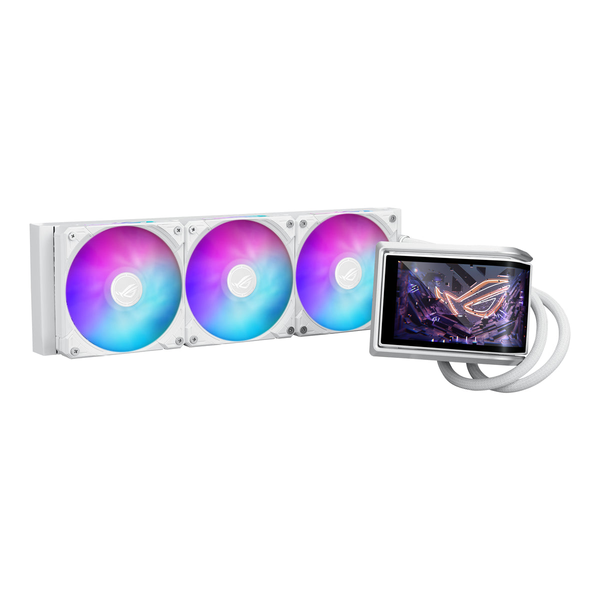 ASUS ROG RYUO IV 360 ARGB WHT Prozessor All-in-One-Flüssigkeitskühler 12 cm Weiß