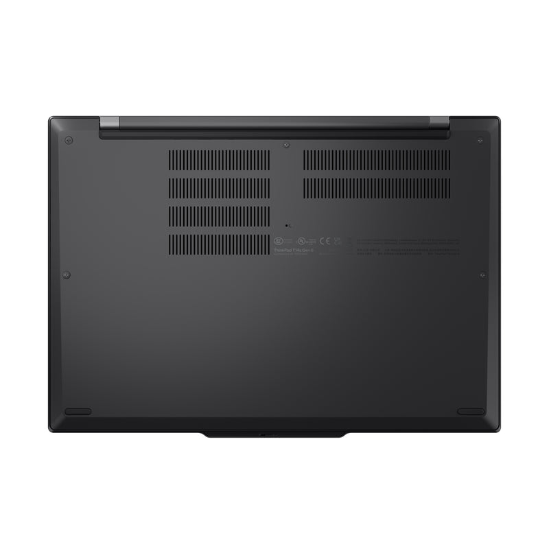 Lenovo ThinkPad T14s Gen 6 (Snapdragon) Copilot+ PC X1E-78-100 Laptop 35,6 cm (14") WUXGA 32 GB LPDDR5x-SDRAM 1 TB SSD Wi-Fi 7 (802.11be) Windows 11 Pro Deutsch Schwarz