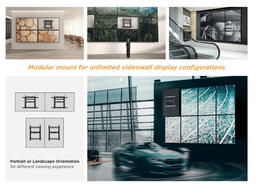 Equip 45"-70" Pop-Out-Videowandhalterung