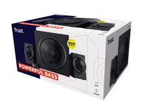 Trust Yuri Lautsprecherset 60 W Universal Schwarz 2.1 Kanäle 1-Weg 15 W