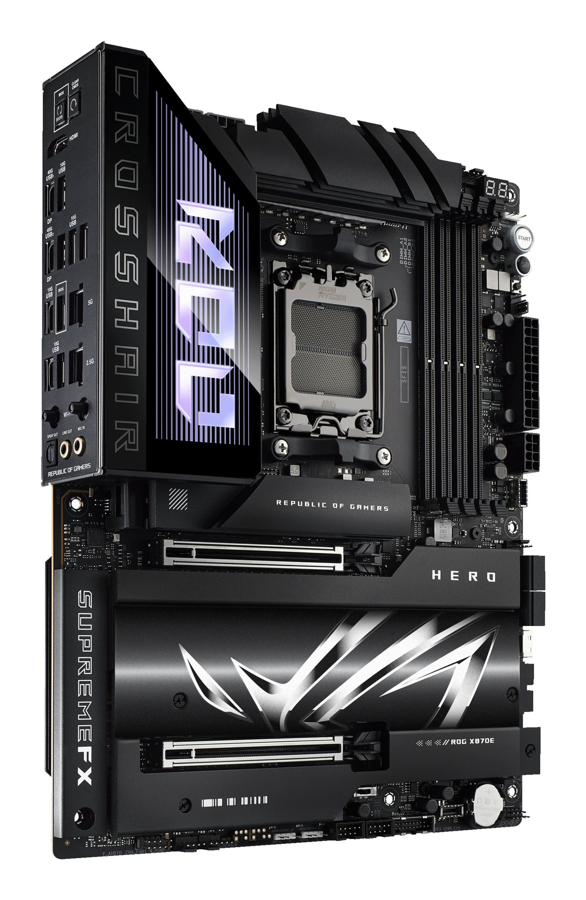ASUS ROG CROSSHAIR X870E HERO AMD X870E Sockel AM5 ATX
