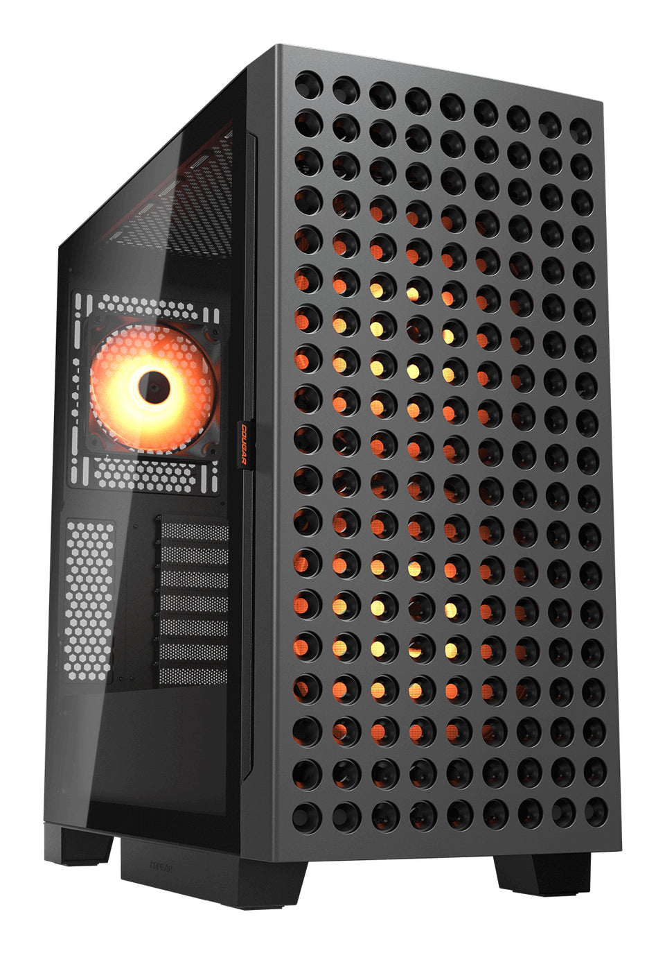 COUGAR Midi-Tower Case, Airface ECO, ARGB, Black