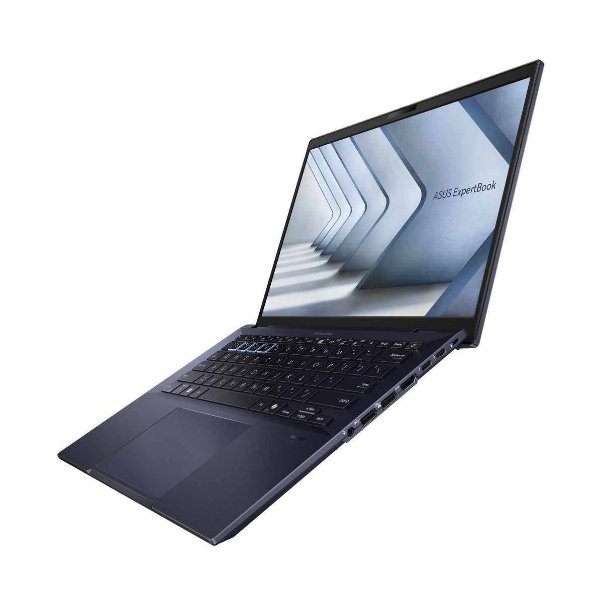 ASUS ExpertBook B5 B5404CMA-Q70103X Intel Core Ultra 7 155U Laptop 35,6 cm (14") WUXGA 32 GB DDR5-SDRAM 1 TB SSD Wi-Fi 6E (802.11ax) Windows 11 Pro Deutsch Schwarz