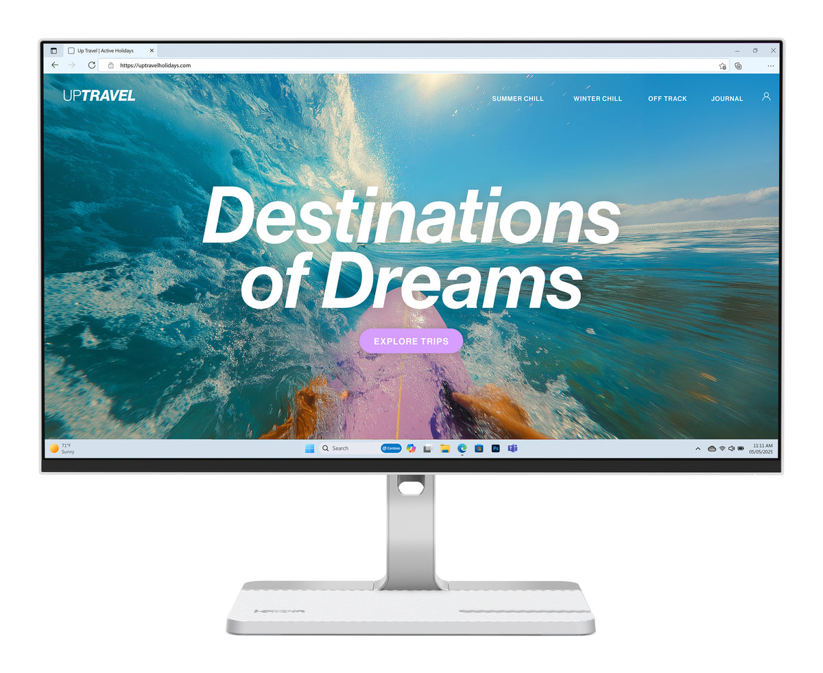 Lenovo L24D-4C Computerbildschirm 60,5 cm (23.8") 1920 x 1080 Pixel Full HD LCD Grau