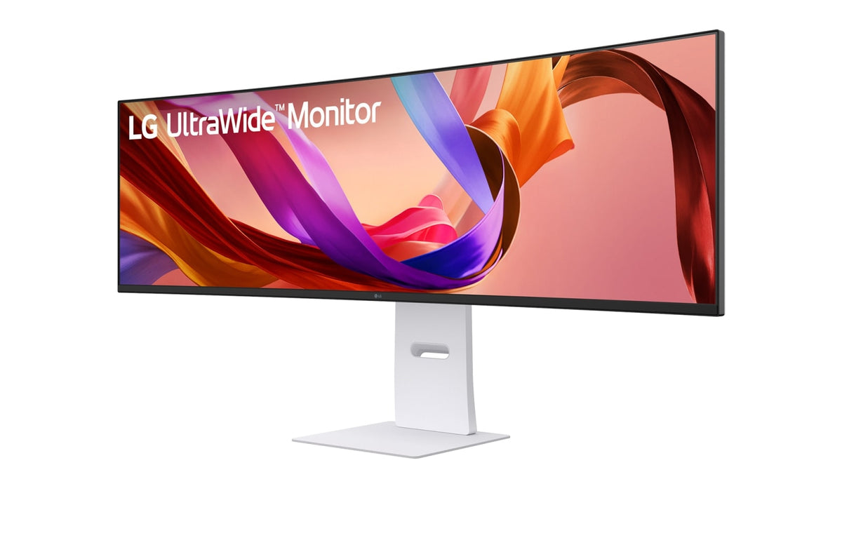 LG 49U950A-W.AEU Computerbildschirm 124,5 cm (49") 5120 x 1440 Pixel Dual QHD LED Schwarz, Weiß