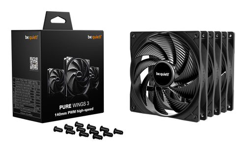 be quiet! Pure Wings 3 140mm PWM HS 3-Pack